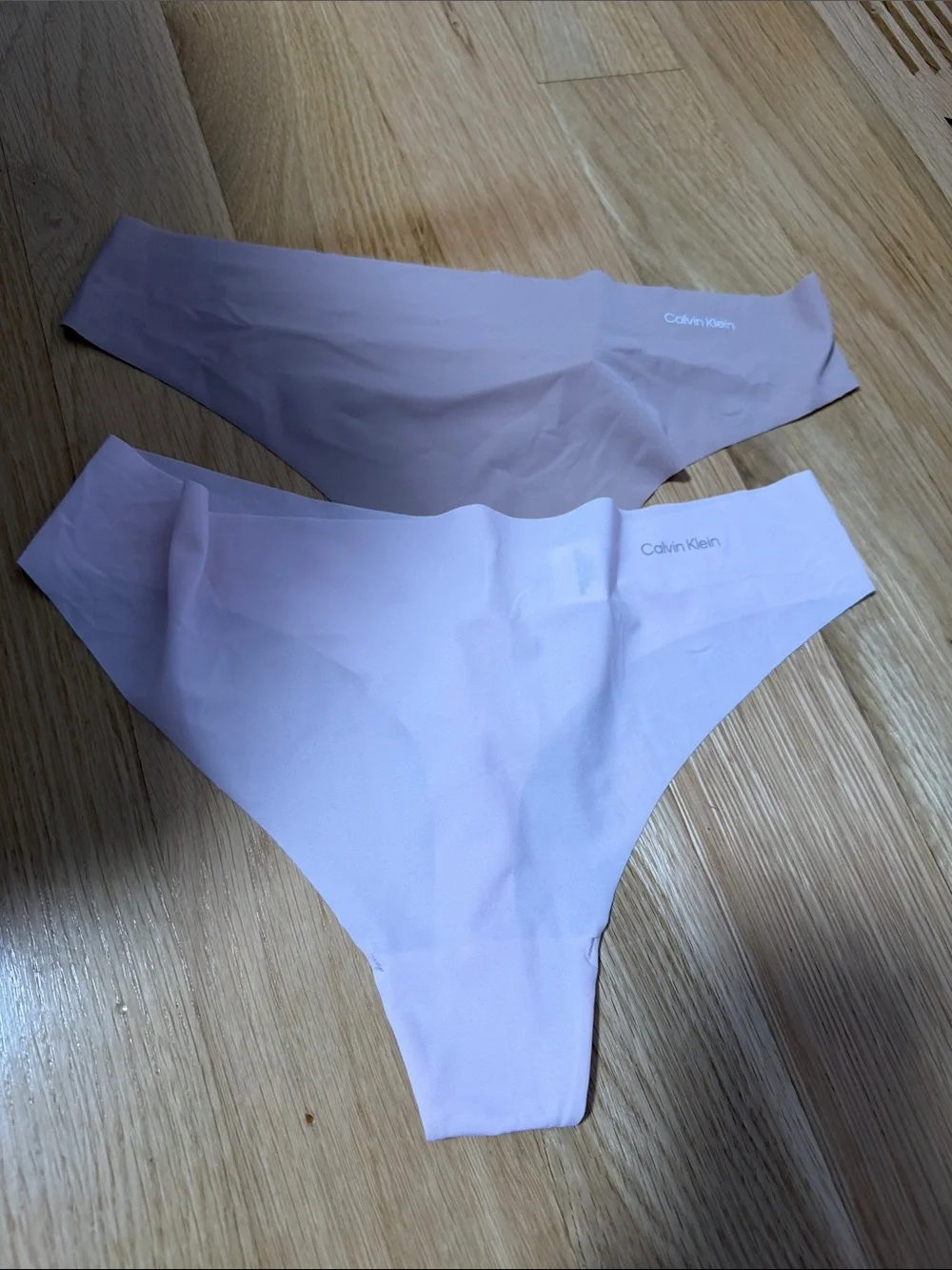 Calvin Klein Women Pink and Seamless Bikini Bottoms